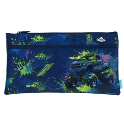 SPENCIL TWIN ZIP PENCIL CASE Mega Wheels
